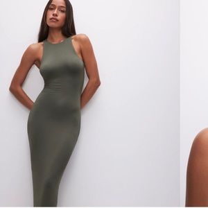 Good American good touch tank midi dress size 7